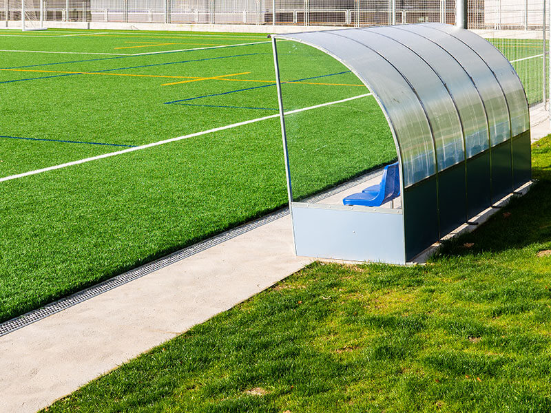 Terrain de football réalisé par AJ3M