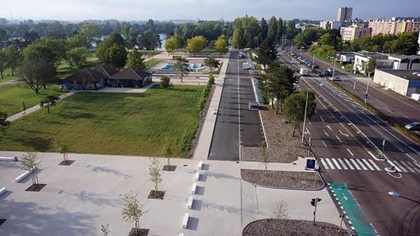 Mobilier urbain Lac des Prés saint Jean – Chalon sur Saone (71)