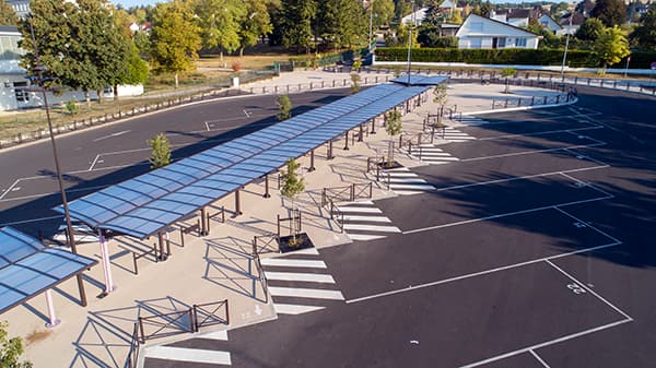 Mobilier urbain Lycée Louis Davier – Joigny (89)