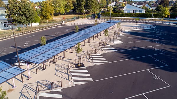 Mobilier urbain Lycée Louis Davier – Joigny (89)