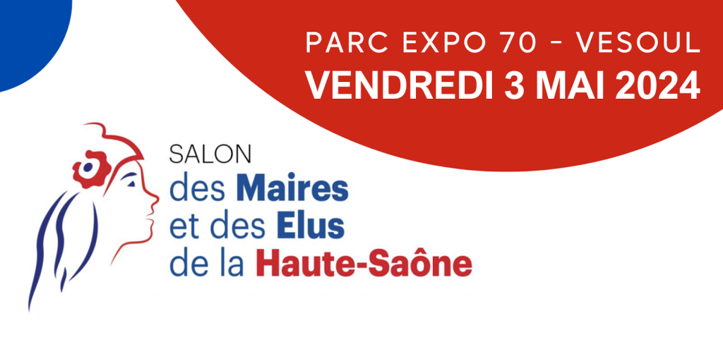 Affiche salon des maires vesoul 70 AJ3M