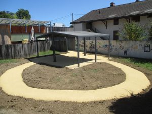 Sol coulé – Crèche de Louhans (71)