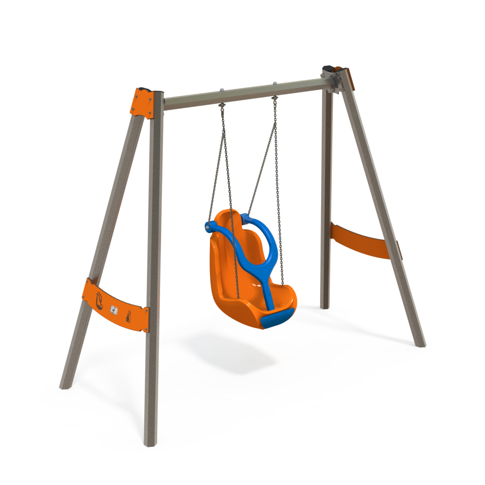 Jeux inclusif balancoires
