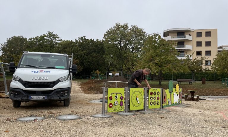 Installation aire de jeux aj3m