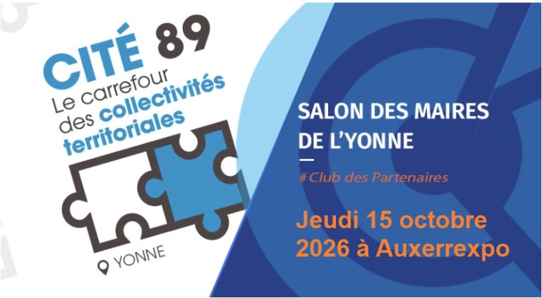 Cité 89 salon des maires de l'Yonne 2026